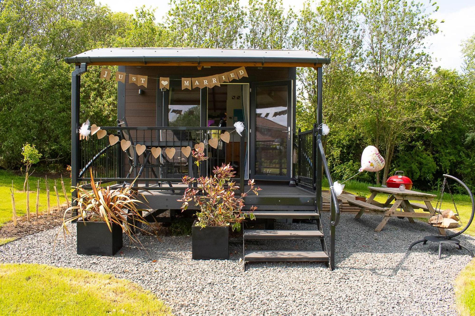 Peppercorn Pod At Beck House Glamping Hotel Salmonby Luaran gambar