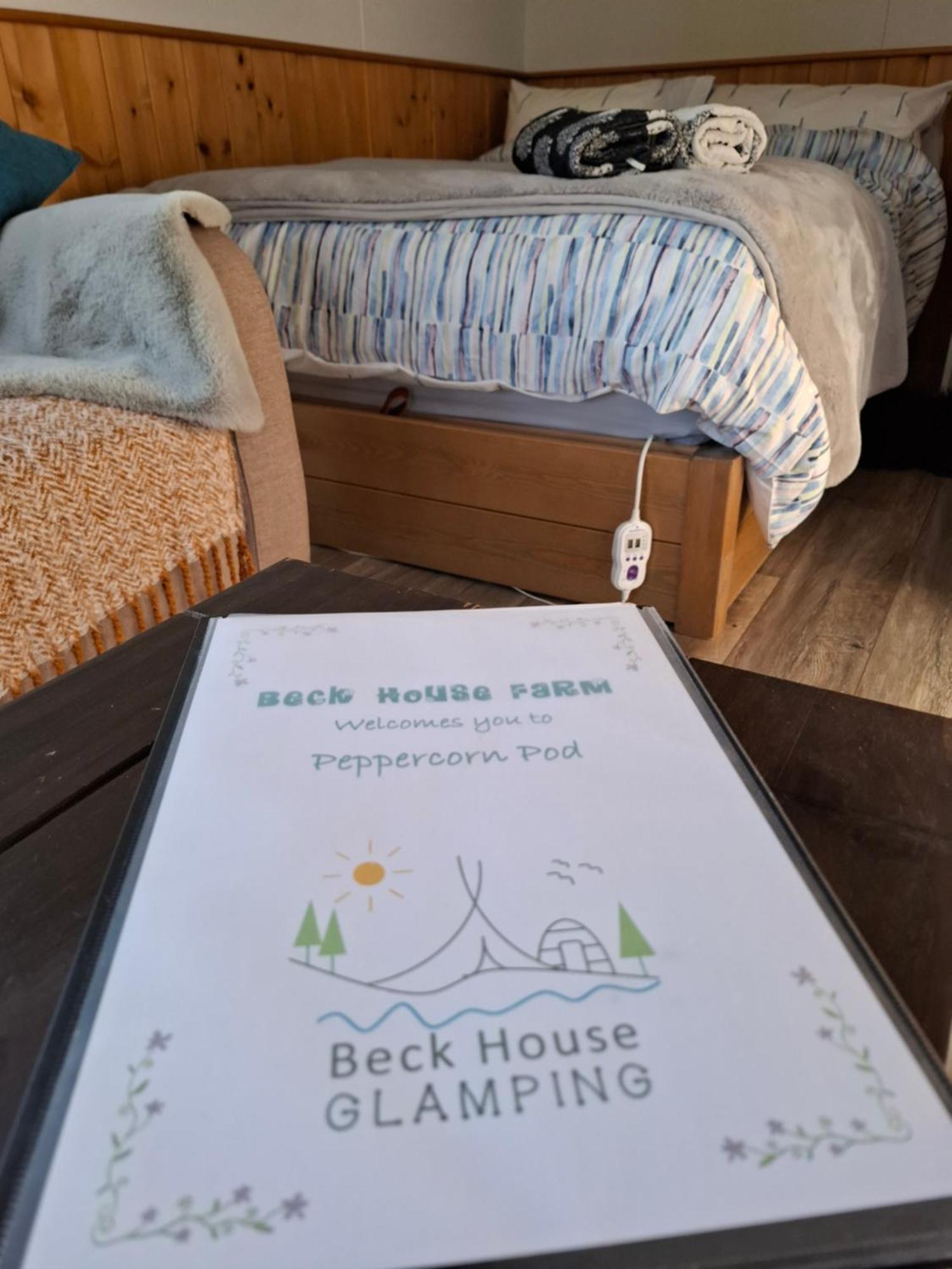 Peppercorn Pod At Beck House Glamping Hotel Salmonby Luaran gambar